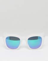 Thumbnail for your product : New Look Clear Mirrored Sunglasses