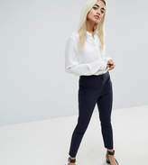 Thumbnail for your product : ASOS Petite DESIGN Petite high waist pants in skinny fit