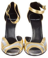 Thumbnail for your product : Pierre Hardy Metallic Wedges