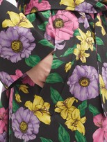 Thumbnail for your product : Balenciaga Belted Floral-print Cotton-twill Trench Coat - Multi