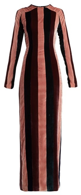 womens burgundy velvet dress