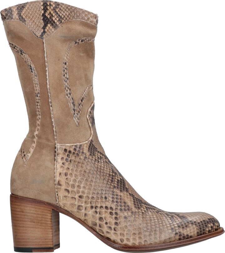 Rocco P. Ankle Boots Khaki ShopStyle