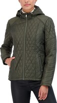 Thumbnail for your product : Sebby Juniors' Hooded Quilted Raincoat, Created for Macy's