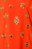Thumbnail for your product : *MKL Collective The Bejeweled Dress in Scarlet