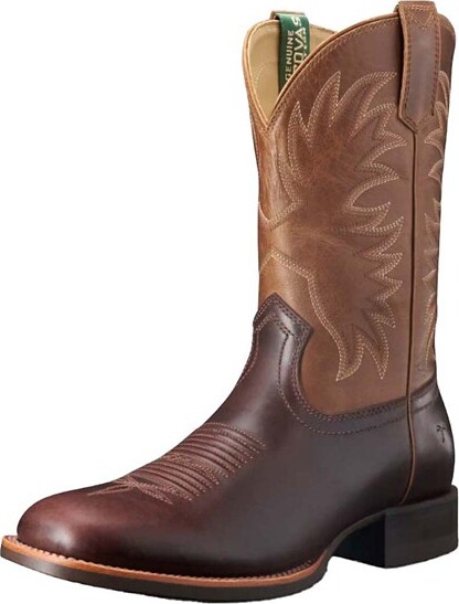 Men's Tecovas The Dusty Western Boots Outdoor 13 Chocolate Sawdust