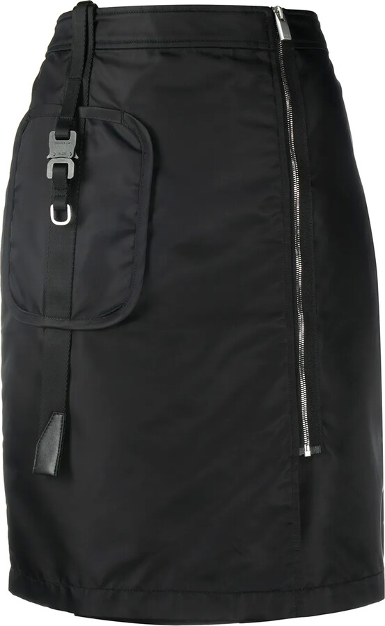 Alyx High-Waisted Zip-Up Skirt