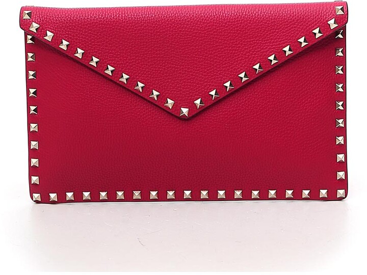valentino rockstud envelope