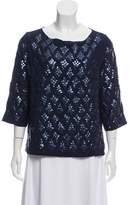Thumbnail for your product : Dries Van Noten Silk Embellished Blouse