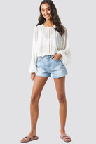 Thumbnail for your product : NA-KD Lace-Up Back Blouse