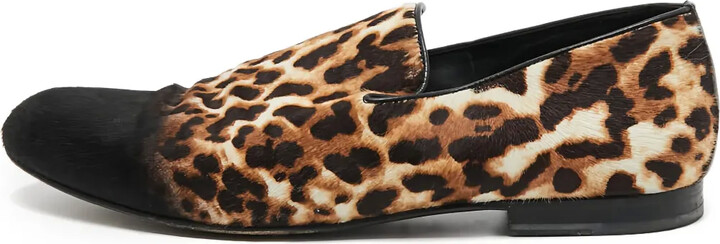 Leopard Print Loafers Shoes Men over 30 Leopard Print Loafers