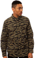 Thumbnail for your product : Obey The Field Assassin Buttondown in Tiger Camo