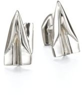 Thumbnail for your product : Robin Rotenier Paper Plane Cuff Links