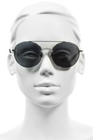 Thumbnail for your product : Valentino Women's 55Mm Aviator Sunglasses - Shiny Rose Gold