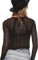 Thumbnail for your product : Otis And Maclain Liz Sheer Stripe Top