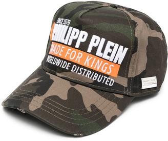Philipp Plein Made for Kings camouflage cap