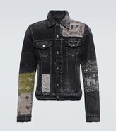 Thumbnail for your product : Amiri Patchwork denim jacket