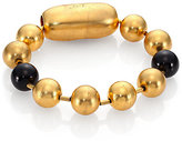 Thumbnail for your product : A Peace Treaty Hodur Black Hematite Ball Chain Bracelet