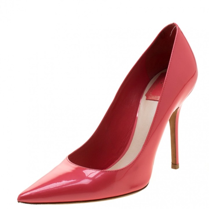 dior pink heels
