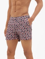 Thumbnail for your product : Orlebar Brown Setter Printed Shell Swim Shorts - Pink Navy