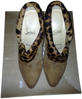 Thumbnail for your product : Christian Louboutin Pony Cheetah