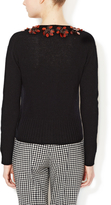 Thumbnail for your product : Prada Cashmere Sequin Collar Cardigan
