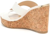 Thumbnail for your product : Jimmy Choo Atia 100 leather wedge sandals