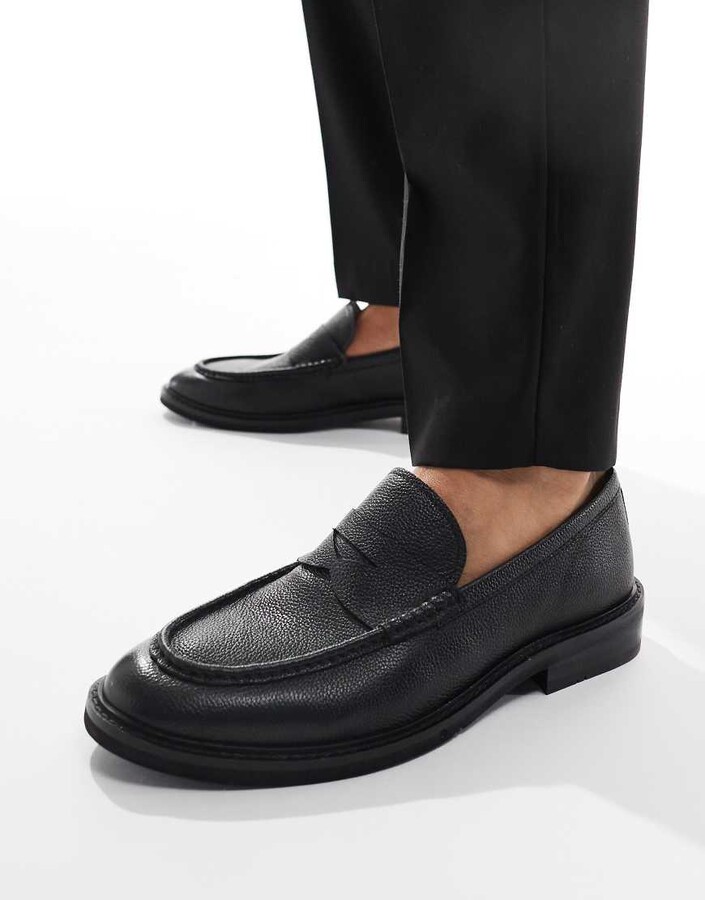 Schuh Rhodes loafers in black leather