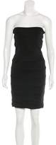 Thumbnail for your product : The Row Strapless Wool Dress