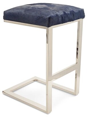 Le-Coterie Hot Toddy Counter Stool - Navy Blue