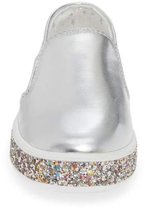 Steve Madden Jglorie Glitter Slip-On Sneaker