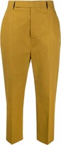 Cropped Tapered Trousers 