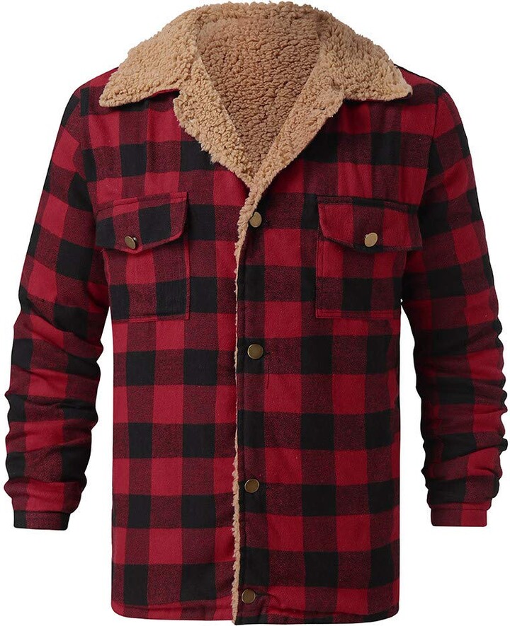 Lined Hoodie Runcati Mens Fleece Jacket Sherpa Lined Zip Up