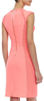 Thumbnail for your product : Ted Baker Jineen Cap-Sleeve Sheath Dress, Bright Pink