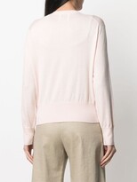Thumbnail for your product : Allude Cotton-Cashmere Blend Knitted Top