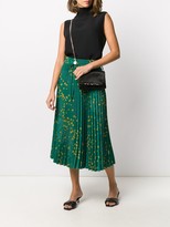 Thumbnail for your product : RED Valentino Floral Pleated Skirt