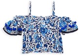 Thumbnail for your product : Poupette St Barth Little Girl's & Girl's Donna Sequins Blouse