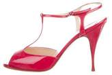 Thumbnail for your product : Christian Louboutin Patent Leather T-Strap Sandals