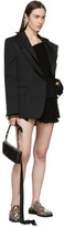Thumbnail for your product : Marques Almeida Black Denim Knotted Mini Skirt