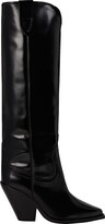 Thumbnail for your product : Isabel Marant Lomero Leather Knee-High Western Boots