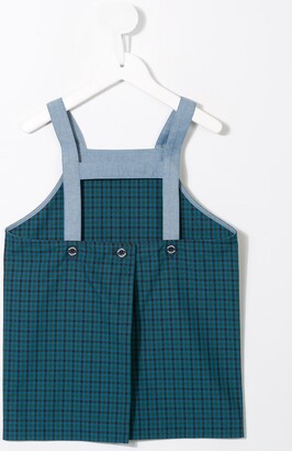 Familiar Gingham Checked Apron