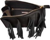 Thumbnail for your product : Marni Fringed Biker Clutch-Black