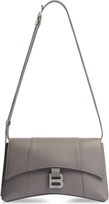 Women's Downtown Small Shoulder Bag Metallized in Silver