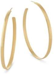 Lana Curve 14K Yellow Gold Hoop Earrings