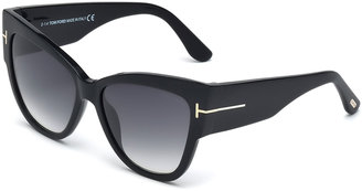 Tom Ford Anoushka Butterfly Sunglasses, Black