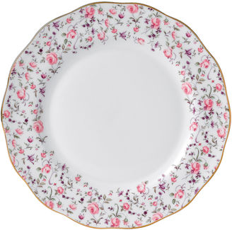 Royal Albert Rose Confetti Vintage Dinner Plate