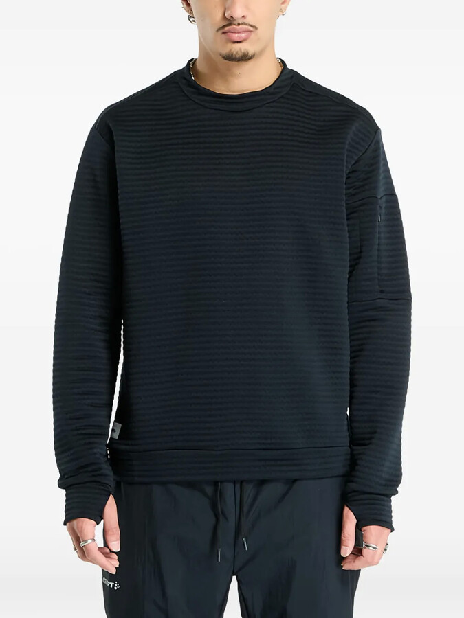 Craft pocket-detail long-sleeves T-shirt