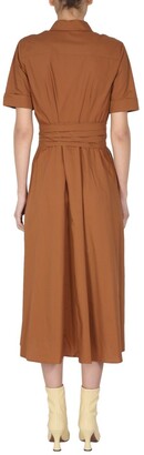 Woolrich Womens Brown Cotton Dress