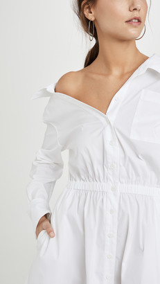 By Any Other Name Falling Off Shoulder Mini Dress