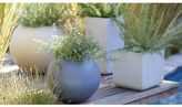 Thumbnail for your product : Crate & Barrel Grey Ball Planters