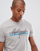 Thumbnail for your product : Jack and Jones crew neck t-shirt with vintage graphic pr